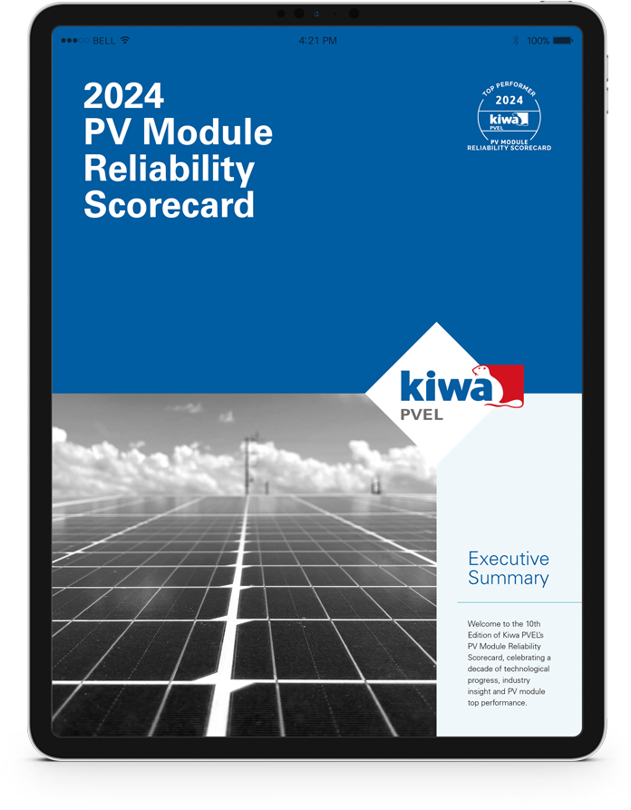 2024 PV Module Reliability Scorecard Executive Summary