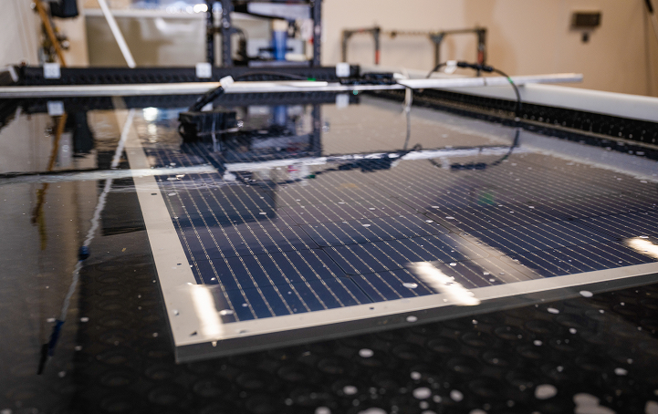 Solar panel testing